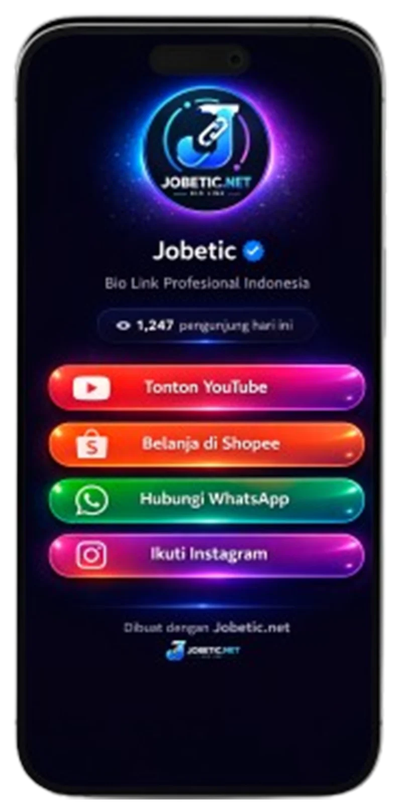Bio Link Purple — Jobetic