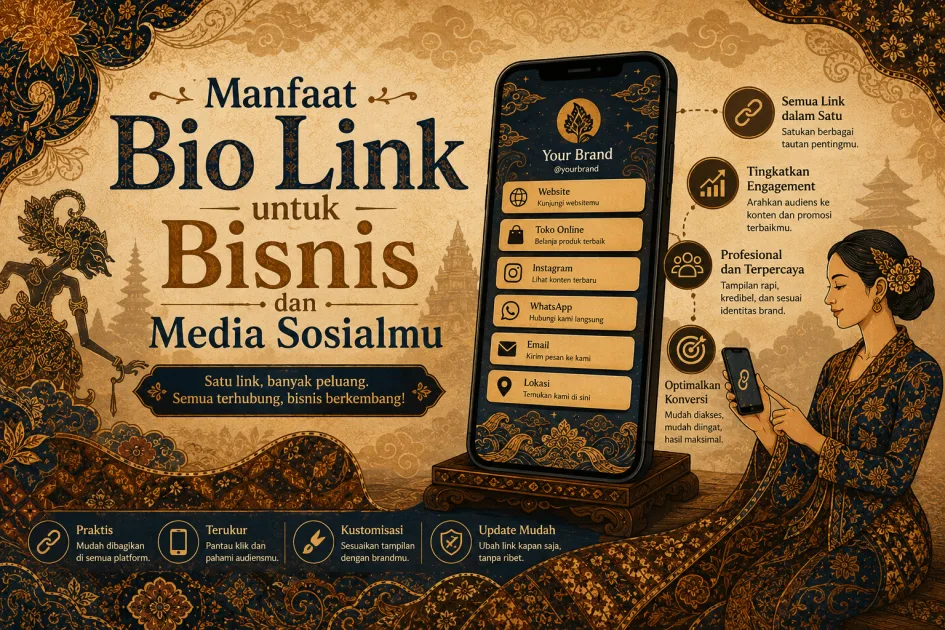 Manfaat Bio Link untuk Bisnis dan Media Sosialmu